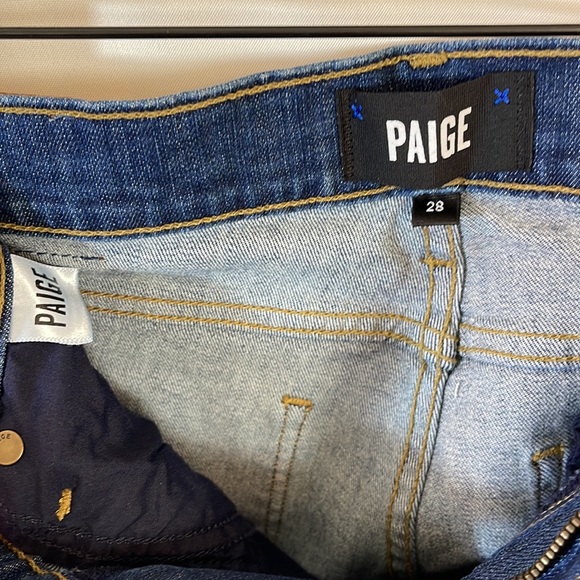PAIGE Normandie Legacy Straight Jeans Size 28 NWT - Picture 15 of 17